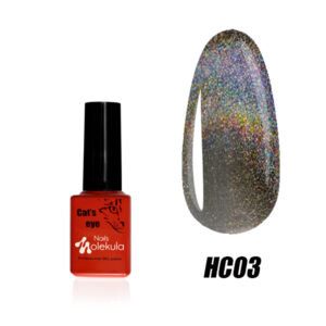 Nails Molekula holographic cat eye gelelakk HC03