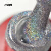 Nails Molekula holographic cat eye gelelakk HC01, 6ml - Bilde 2