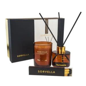 Sorvella candel and reed diffuser set "Day dreaming"